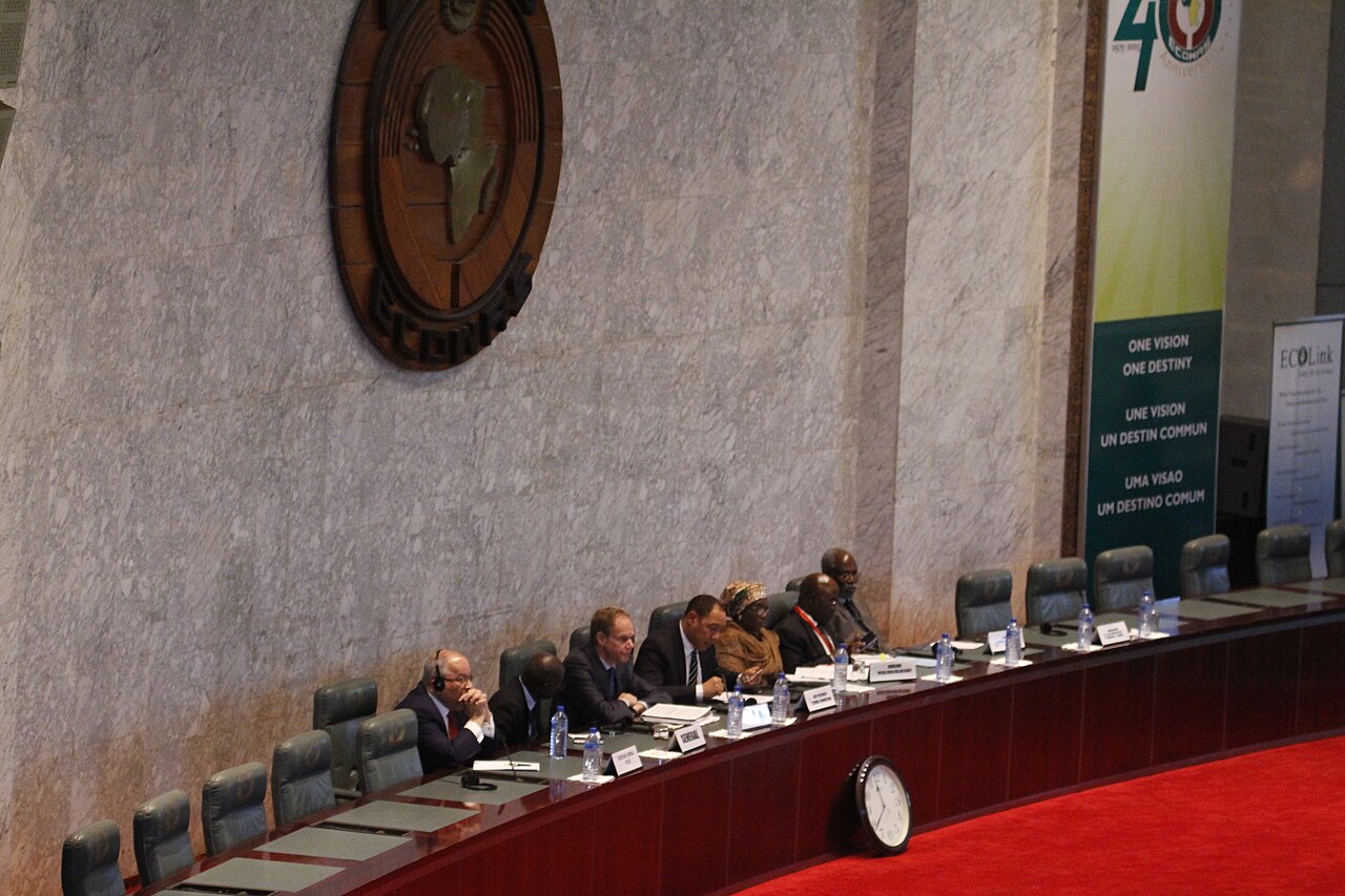 A United Nations meeting in New York